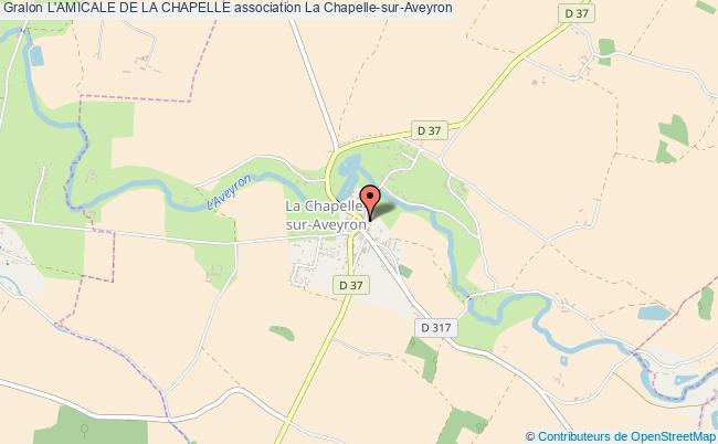 plan association L'amicale De La Chapelle La    Chapelle-sur-Aveyron