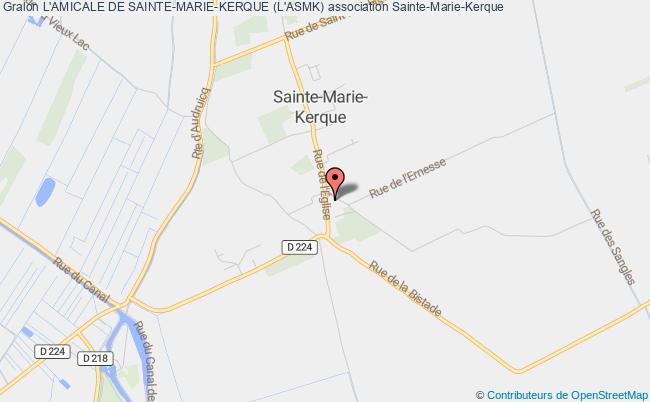 plan association L'amicale De Sainte-marie-kerque (l'asmk) Sainte-Marie-Kerque