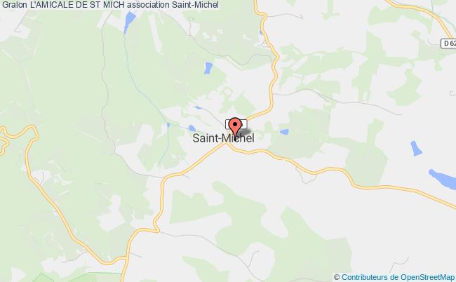 plan association L'amicale De St Mich Saint-Michel