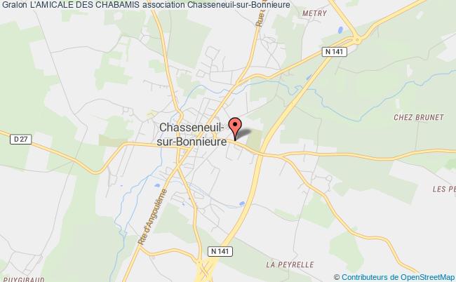 plan association L'amicale Des Chabamis Chasseneuil-sur-Bonnieure