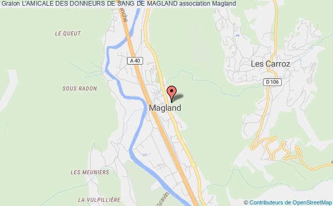 L'AMICALE DES DONNEURS DE SANG DE MAGLAND