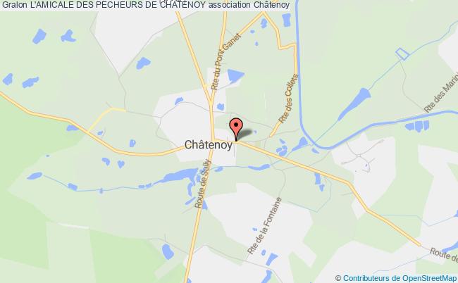 plan association L'amicale Des Pecheurs De Chatenoy Châtenoy