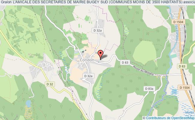 L'AMICALE DES SECRÉTAIRES DE MAIRIE BUGEY SUD (COMMUNES MOINS DE 3500 HABITANTS)