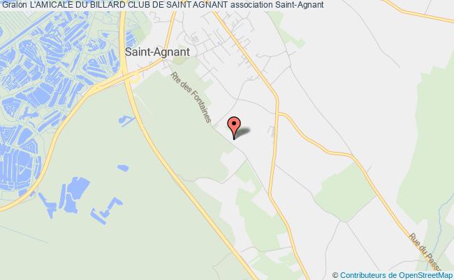 plan association L'amicale Du Billard Club De Saint Agnant Saint-Agnant