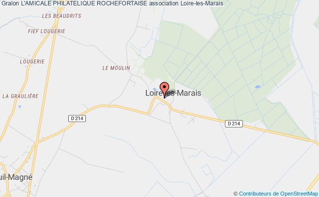 plan association L'amicale Philatelique Rochefortaise Loire-les-Marais