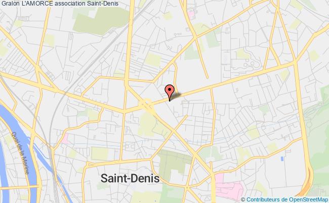 plan association L'amorce Saint-Denis