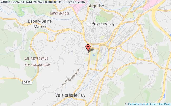 plan association L'angstrom Ponot Le Puy-en-Velay