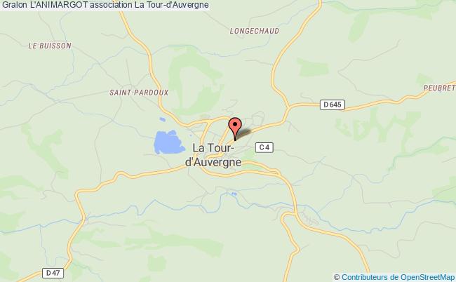 plan association L'animargot La    Tour-d'Auvergne