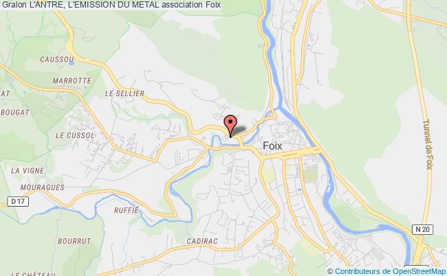 plan association L'antre, L'emission Du Metal Foix