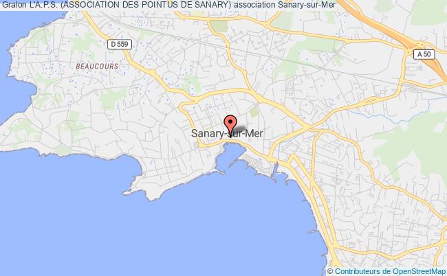 plan association L'a.p.s. (association Des Pointus De Sanary) Sanary-sur-Mer
