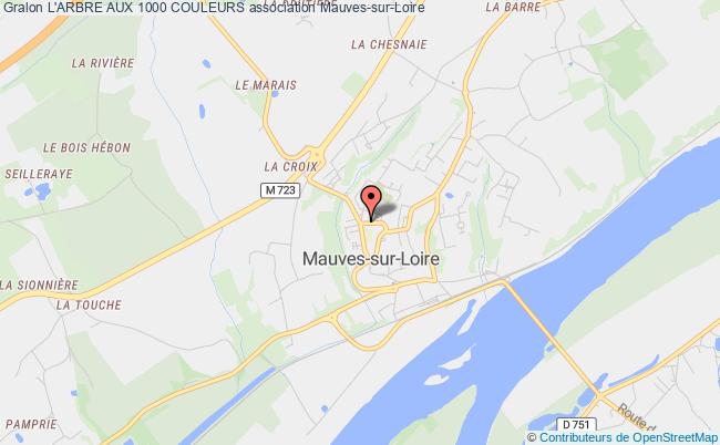 plan association L'arbre Aux 1000 Couleurs Mauves-sur-Loire