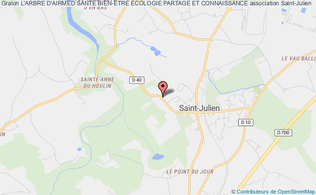 plan association L'arbre D'airmed SantÉ Bien-Être Écologie Partage Et Connaissance Saint-Julien