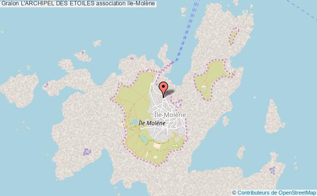 plan association L'archipel Des Etoiles Île-Molène