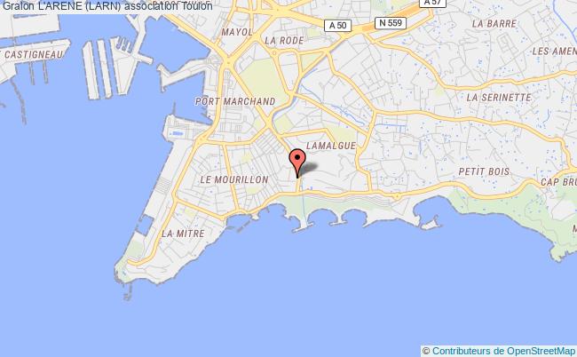 plan association L'arene (larn) Toulon