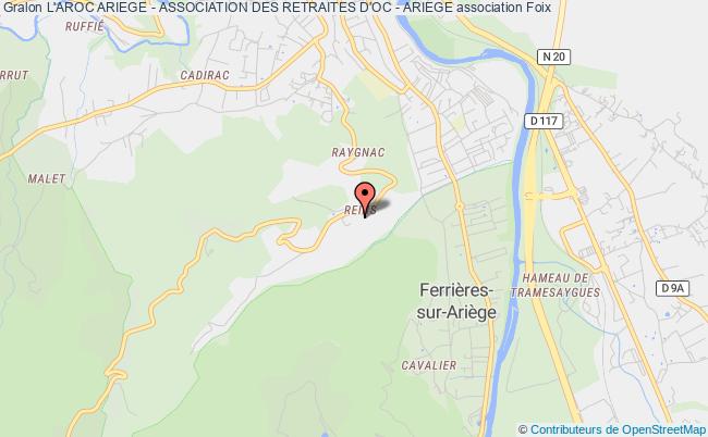 L'AROC ARIEGE - ASSOCIATION DES RETRAITES D'OC - ARIEGE