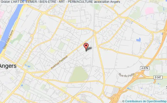 plan association L'art De S'emer / Bien-etre - Art - Permaculture Angers