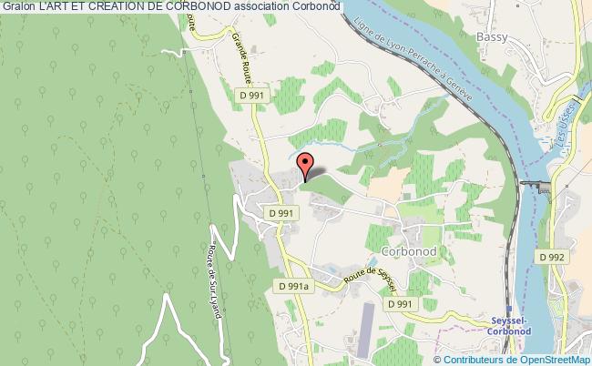 L'art et creation de corbonod association Faire Corbonod