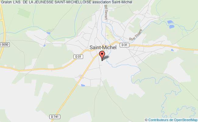 plan association L'as. De La Jeunesse Saint-michelloise Saint-Michel