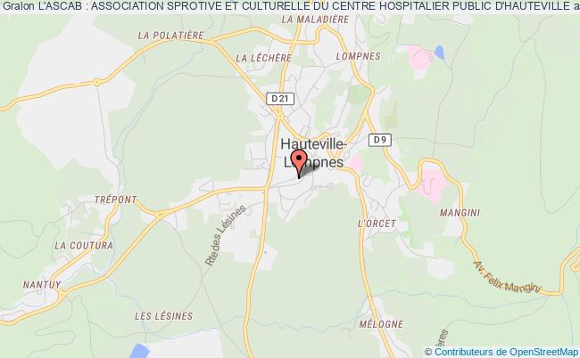 plan association L'ascab : Association Sprotive Et Culturelle Du Centre Hospitalier Public D'hauteville Hauteville-Lompnes