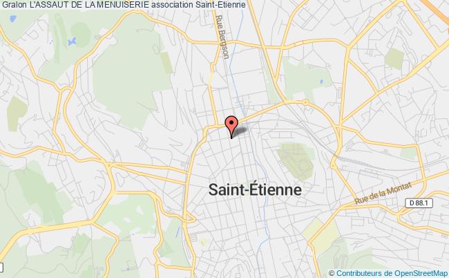 plan association L'assaut De La Menuiserie Saint-Étienne