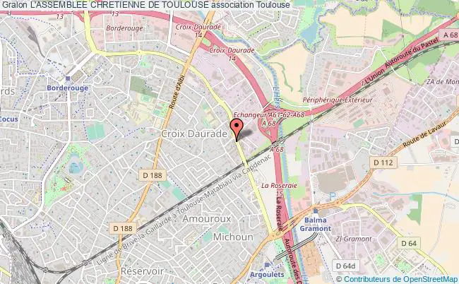 plan association L'assemblee Chretienne De Toulouse Toulouse