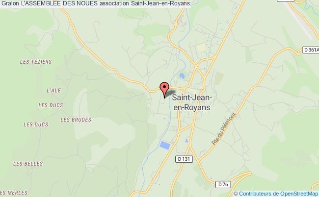 plan association L'assemblÉe Des Noues Saint-Jean-en-Royans
