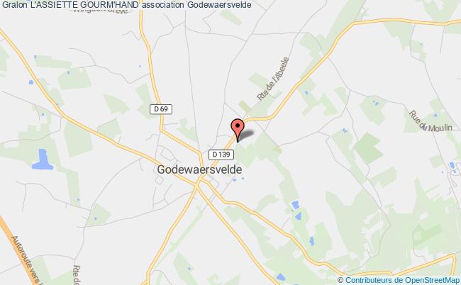 plan association L'assiette Gourm'hand Godewaersvelde