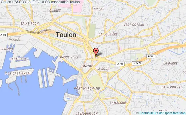 plan association L'asso'ciale Toulon Toulon