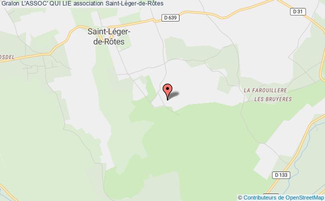 plan association L'assoc' Qui Lie Saint-Léger-de-Rôtes