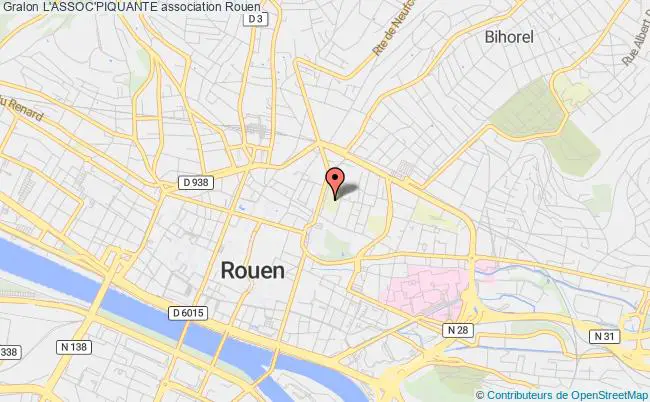 plan association L'assoc'piquante Rouen
