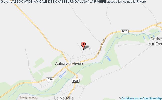 plan association L'association Amicale Des Chasseurs D'aulnay La Riviere Aulnay-la-Rivière