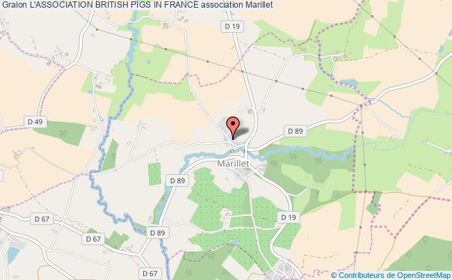 plan association L'association British Pigs In France Marillet