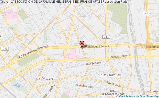 plan association L'association De La Famille Hel Berane En France Afabef Paris