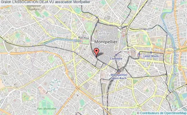 plan association L'association Deja Vu Montpellier