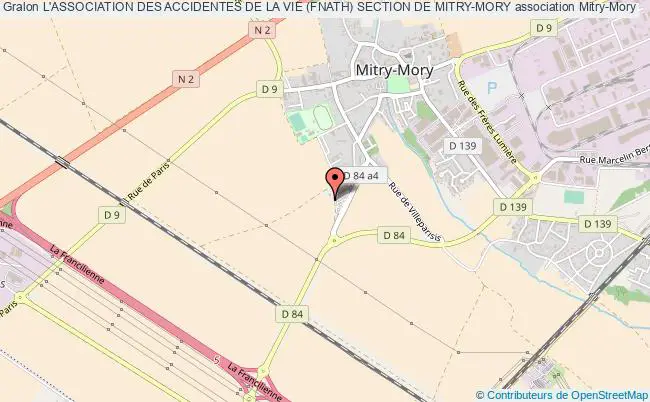 L'ASSOCIATION DES ACCIDENTES DE LA VIE (FNATH) SECTION DE MITRY-MORY