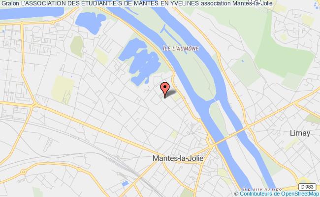 plan association L'association Des Étudiant·e·s De Mantes En Yvelines Mantes-la-Jolie