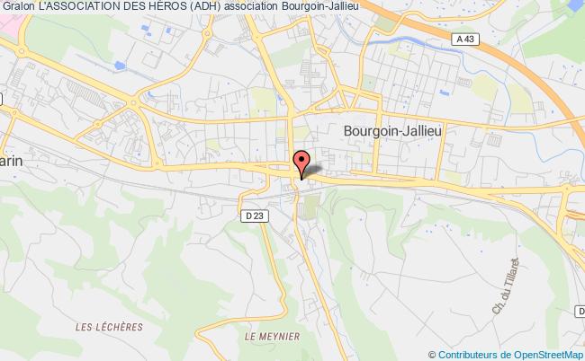 plan association L'association Des HÉros (adh) Bourgoin-Jallieu