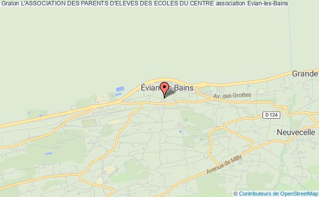 plan association L'association Des Parents D'eleves Des Ecoles Du Centre Évian-les-Bains
