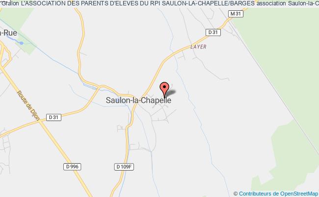 plan association L'association Des Parents D'eleves Du Rpi Saulon-la-chapelle/barges Saulon-la-Chapelle