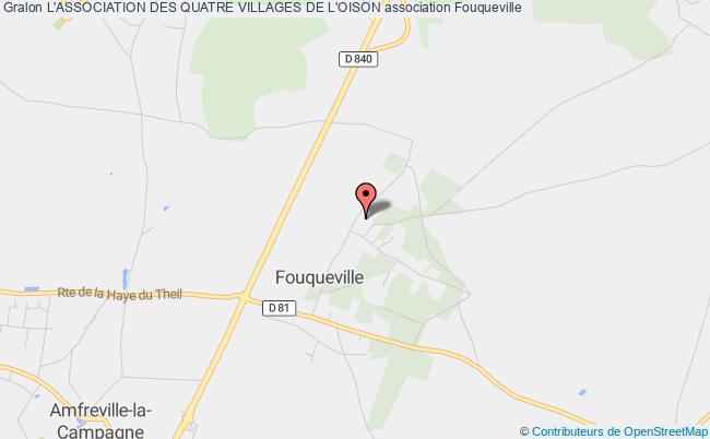 plan association L'association Des Quatre Villages De L'oison Fouqueville