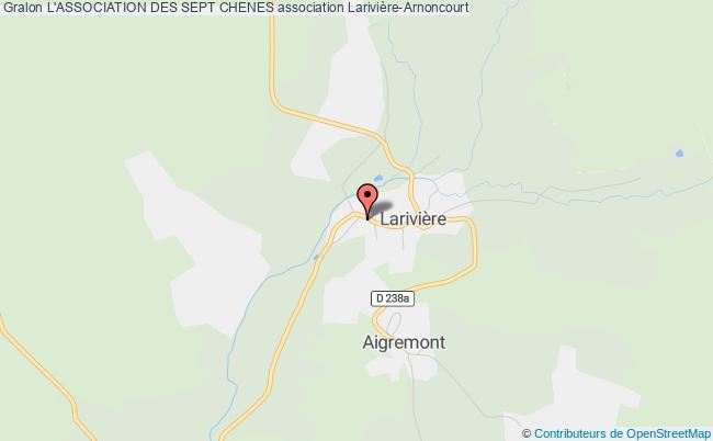plan association L'association Des Sept Chenes Larivière-Arnoncourt