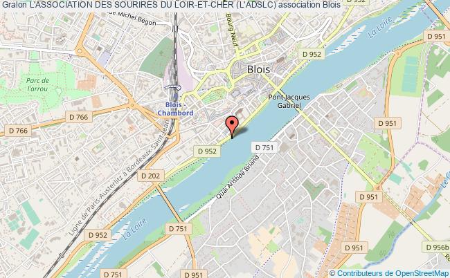 plan association L'association Des Sourires Du Loir-et-cher (l'adslc) Blois