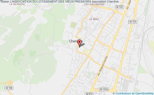 L'ASSOCIATION DU LOTISSEMENT DES VIEUX PRESSOIRS