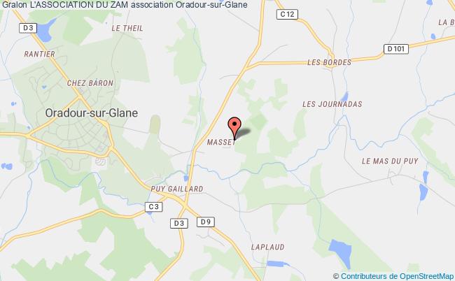 plan association L'association Du Zam Oradour-sur-Glane