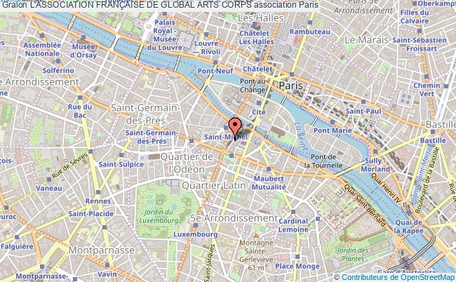 plan association L'association FranÇaise De Global Arts Corps Paris