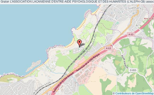 plan association L'association Lacanienne D'entre-aide Psychologique Et Des HumanitÉs (l'aleph-cb) Saint-Jean-de-Luz