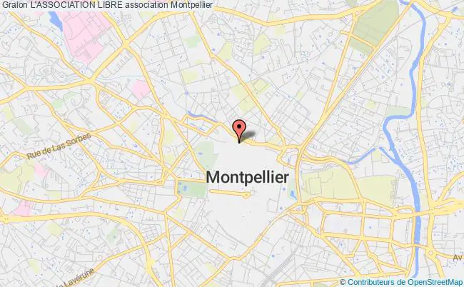 plan association L'association Libre Montpellier