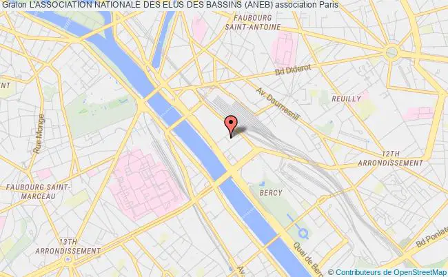 plan association L'association Nationale Des Elus Des Bassins (aneb) Paris