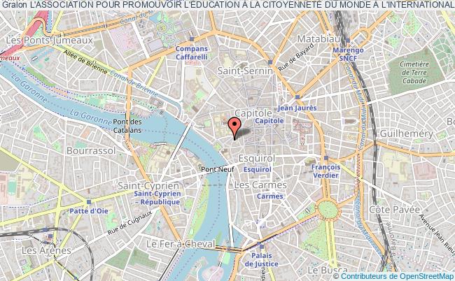 plan association L'association Pour Promouvoir L'Éducation À La CitoyennetÉ Du Monde À L'international. Toulouse