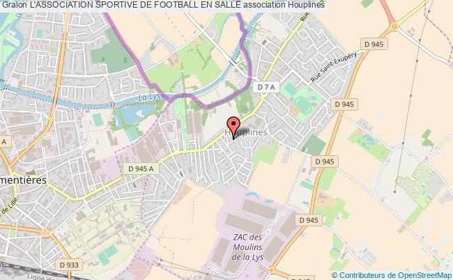 plan association L'association Sportive De Football En Salle Houplines
